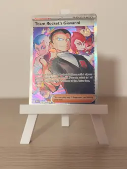 Team Rocket's Giovanni - Pokemon TCG - Destined Rivals - 238/182 - SIR - NM/M - Image 1