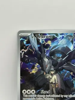 Pokemon - N's Zekrom - Mega Evolution Promo MEP 031 - Pokemon Center Stamped NM - Image 3