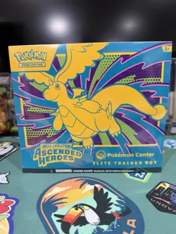 Pokemon TCG Ascended Heroes Pokemon Center ETB Elite Trainer Box - Sealed - Image 1