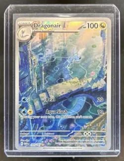 2023 Pokemon SV 151 Dragonair Illustration Rare #181/165 - Image 1