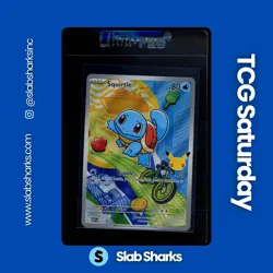 2025 POKEMON MEP BLACK STAR PROMO FIRST PARTNER ILLUSTRATION COLL #039 SQUIRTLE - Image 1