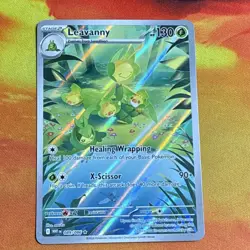 Pokemon Leavanny Illustration Rare Holo Sv: White Flare 089/086 English - Image 1