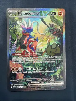Pokemon Koraidon ex 247/198: Scarlet & Violet Base - Image 1