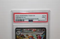 Pokemon Twilight Masquerade Greninja EX Special Illustration #214/167 PSA 9 Mint - Image 2