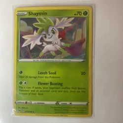 Pokemon TCG Shaymin Pokemon Promos 015/185 Cosmos Holo with Swirl! - Image 1