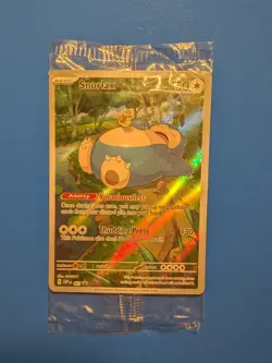 Snorlax SVP 051 - Black Star Promo Holo SEALED Pokemon NM - Image 1