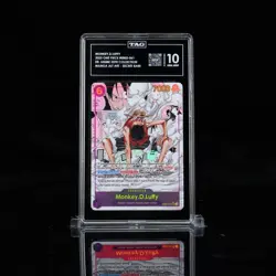 One Piece Monkey D. Luffy TAG 10 Manga Alternative Art EB02-061 - Image 1