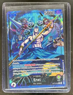2026 One Piece Adventure on Kami's Island Enel Alternate Art #OP15-058 - Image 1