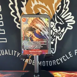 Bandai One Piece Card Game Monkey.D.Luffy OP14-013 SR Character English Cost 1 - Image 2