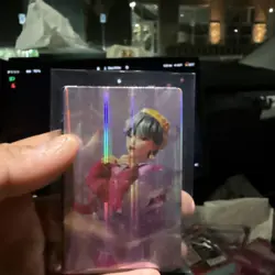 Baby Saja Photocard- Kpop Demon Hunters- holographic - Bonus Card Derpy - Image 4