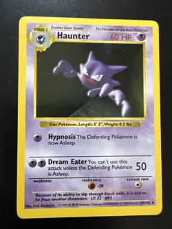 Pokemon TCG Haunter Base Set, Shadowless Uncommon Card 29/102 - Image 1