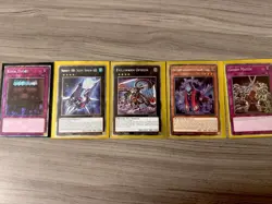 Yu-Gi-Oh! CCG 5 Card Lot Holo 1st Edition RA04 Royal Decree & More - Image 1