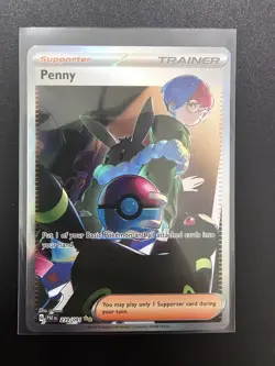 Penny 239/091 Paldean Fates SIR Pokemon TCG Card NM - Image 1
