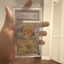 Pokemon Pawmot ex 073/197 Double Rare Holo Obsidian Flames CGC 9.5 Card - Image 1