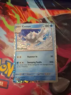McDonald's 2023 Pokemon Card Cetitan Holo 5/15 NM Condition - Image 1
