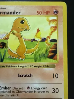 Pokemon TCG Charmander Shadowless Common Card 46/102 Base Set - Image 3