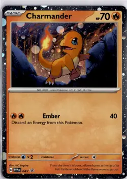 Charmander 151 Promo 047 P Scarlet & Violet Pokemon Trading Card TCG - Image 2