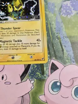 MP+ Manectric 38/107 Deoxys Reverse Holo 38/107 Pokemon Card - Image 2