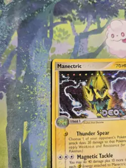 MP+ Manectric 38/107 Deoxys Reverse Holo 38/107 Pokemon Card - Image 4