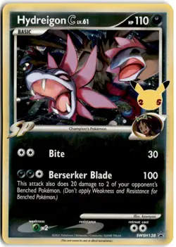 Hydreigon C lv.61 - Promo SWSH: Sword & Shield Promo Cards SWSH138 NM - Image 1