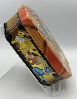 Pokemon Center Trading Cards TCG Game Jolteon Triple Effect (2017) - TIN ONLY 820650102851 - Image 2