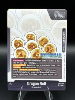 Shenron FB07-097 Leader Gold Manga Booster 02 Dragon Ball Card English NM - Image 2
