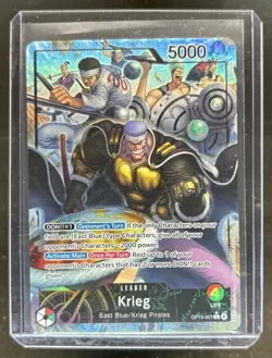 2026 One Piece Adventure on Kami's Island Krieg Alternate Art #OP15-001 - Image 1