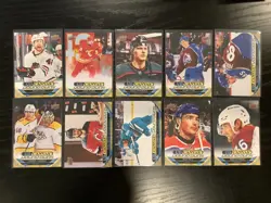 2024-25 Upper Deck Series 2 - UD Canvas Young Guns 10 cards lot - Image 1
