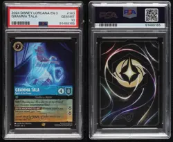2023 Lorcana - Into The Inklands 3 Gramma Tala Spirit of Ocean PSA 10 GEM MT - Image 3
