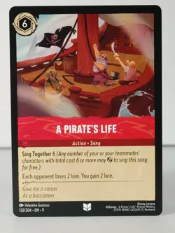 A Pirate's Life - Fabled #132 - LORCANA - NM -singles - Image 1