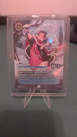 Disney Lorcana Belle - Snowfield Strategist (Enchanted) 236/204 Winterspell NM - Image 1
