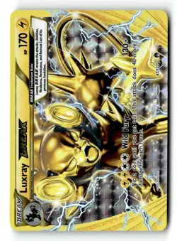 Pokemon Card Luxray BREAK LP XY - BREAKpoint Rare BREAK 47/122 - Image 1