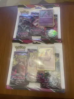 Pokemon Fusion Strike Espeon Triple Blister (Sealed) - Image 1