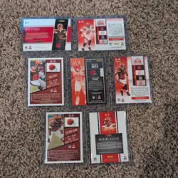 Contenders Rookie Auto Lot NFL Rc Cleveland browns 7 Card Autograph Football - Image 2
