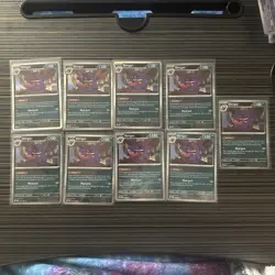 Pokemon TCG Perfect Order Gengar 050/088 Pack Fresh 9 Cards (7 Holo 2 Reverse) - Image 1