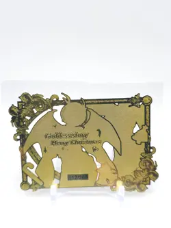 Goddess Story - Gold Metal Anime Waifu Card - Rem - NUMBERED 112/200 - Image 2