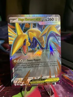Pokemon TCG Mega Skarmory Ex 055/088 Perfect Order Double Rare NM Card - Image 1