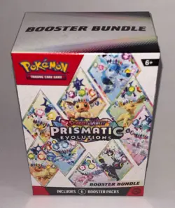 Pokemon Cards Scarlet & Violet PRISMATIC EVOLUTIONS Sealed Booster Bundle Packs - Image 1