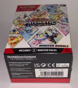 Pokemon Cards Scarlet & Violet PRISMATIC EVOLUTIONS Sealed Booster Bundle Packs - Image 5