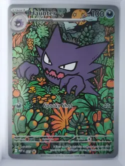 Haunter MEP 027 Black Star Promo Illustration Rare Pokemon Card NM/M - Image 1
