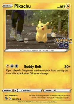 Pikachu - (Cosmos Holo) Holo Promo Miscellaneous Cards & Products 027/078 NM - Image 1