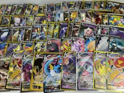 Pokemon Card Lot 100 OFFICIAL TCG Cards + Ultra Rare V VSTAR VMAX GX OR EX - Image 3