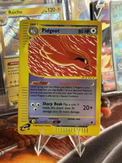 Pokemon Card - Expedition 59/165 - PIDGEOT (Reverse Holo) - LP - Image 1