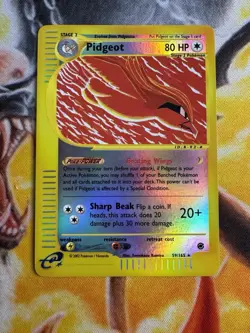 Pokemon Card - Expedition 59/165 - PIDGEOT (Reverse Holo) - LP - Image 3