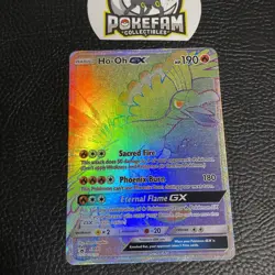 Ho-Oh GX SM80 - Black Star Promo - Lightly Played LP Pokemon Card - Image 1