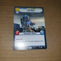 STAR WARS UNLIMITED TCG LoF AXE WOVES HYPERSPACE Card NM - Image 1
