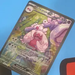 Tinkaton EX 262/193 Special Illustration Rare Paldea Evolved Pokemon Card - Image 2
