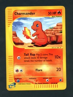 Pokemon Card TCG Expedition Charmander 97/165 Reverse Holo Rare - Image 1