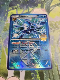 LP- Glaceon 23/116 Crosshatch Holo City Championships Pokemon Card - Image 1