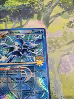 LP- Glaceon 23/116 Crosshatch Holo City Championships Pokemon Card - Image 5